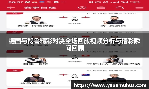 德国与秘鲁精彩对决全场回放视频分析与精彩瞬间回顾